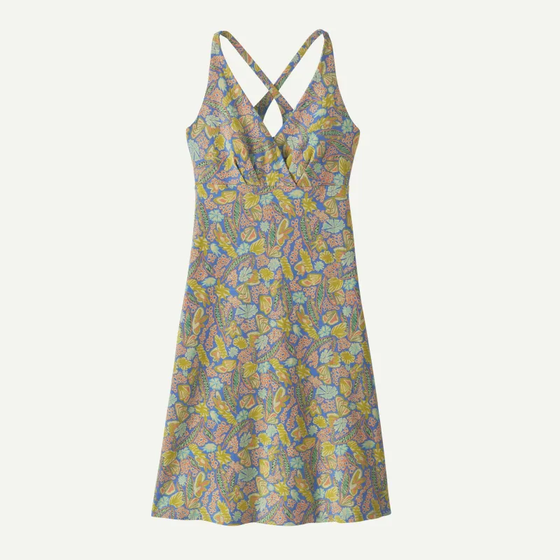 Patagonia Women's Amber Dawn Dress - BLUE sold by Sun Diego Boardshops