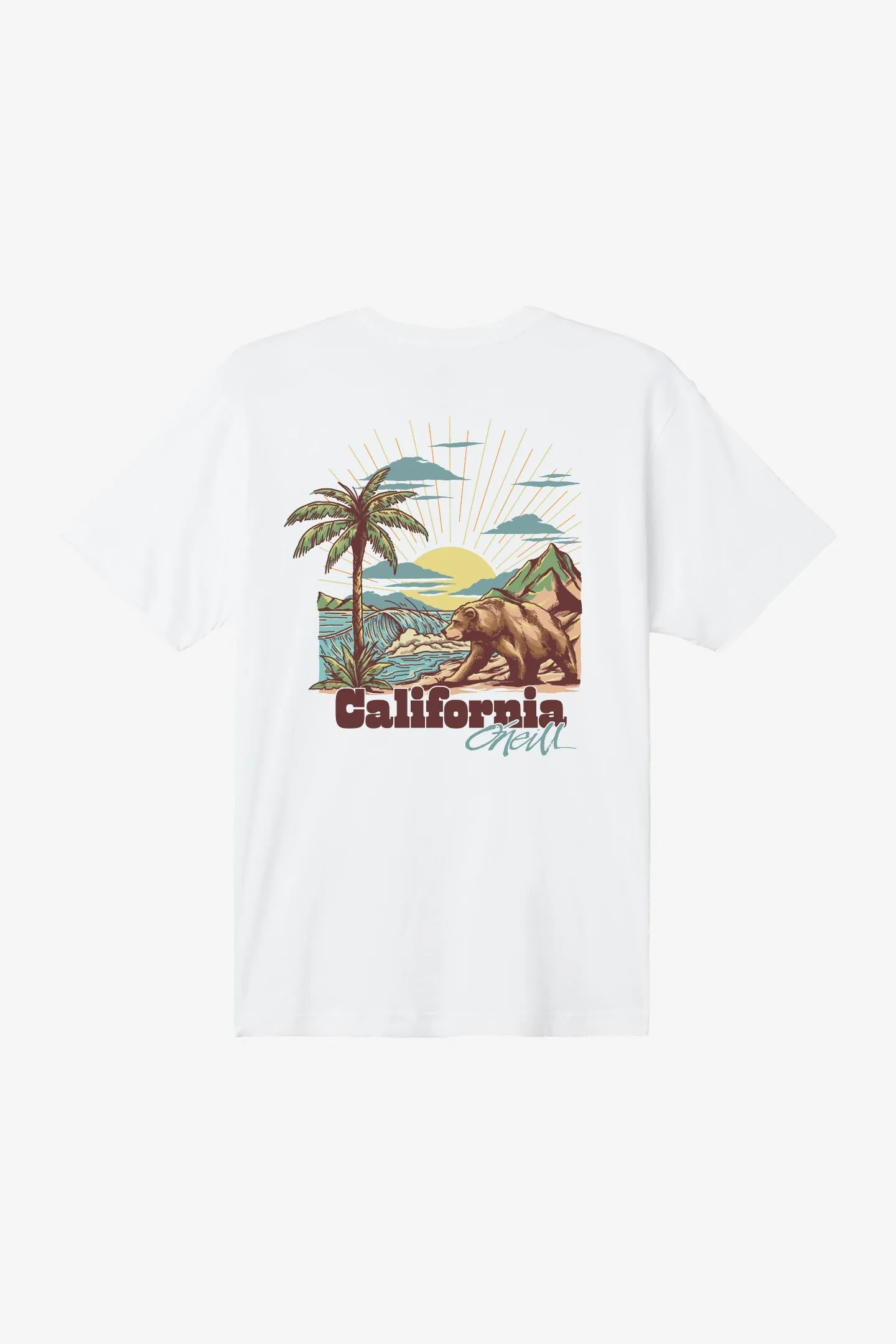 O'Neill HANK THE TANK TEE - WHITE sold by Sun Diego Boardshops