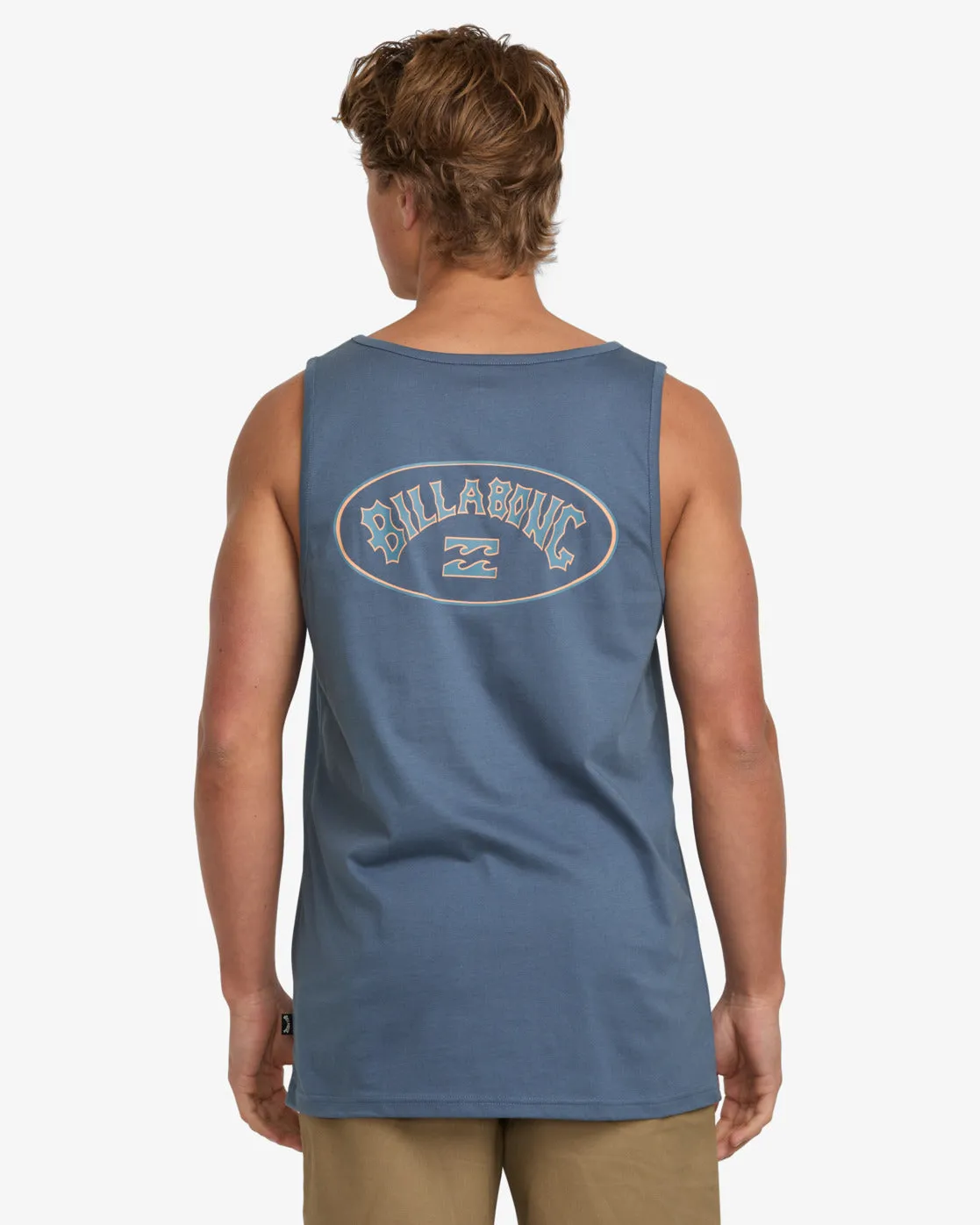 Billabong Orbit Arch Premium Muscle Tank - SLATE BLUE sold by Sun Diego Boardshops product image thumbnail 2