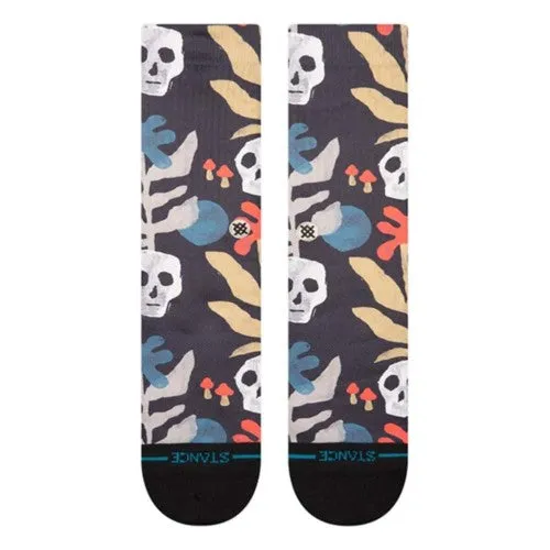 Stance Tropiskull Crew Socks - BLACK sold by Sun Diego Boardshops product image thumbnail 2