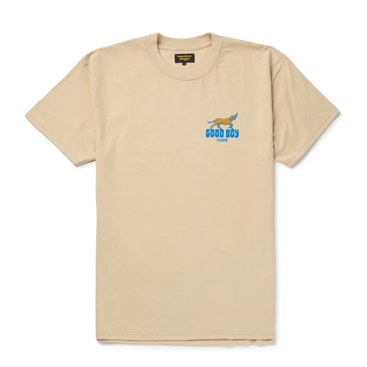 Seager Good Boy Tee - CREAM sold by Sun Diego Boardshops product image thumbnail 2