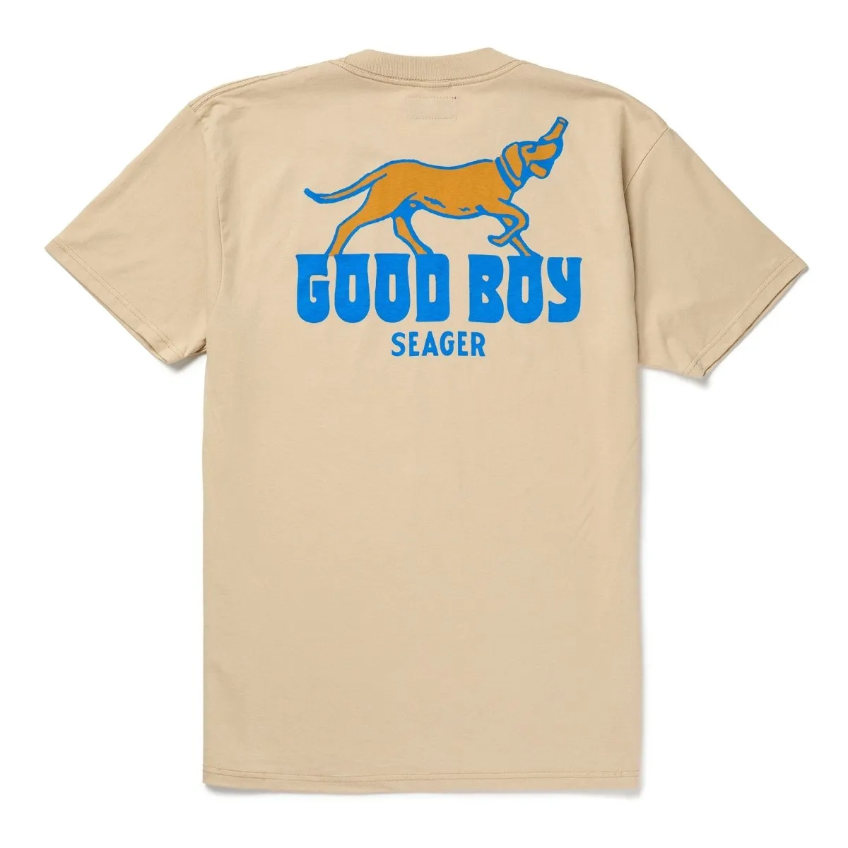 Seager Good Boy Tee - CREAM sold by Sun Diego Boardshops