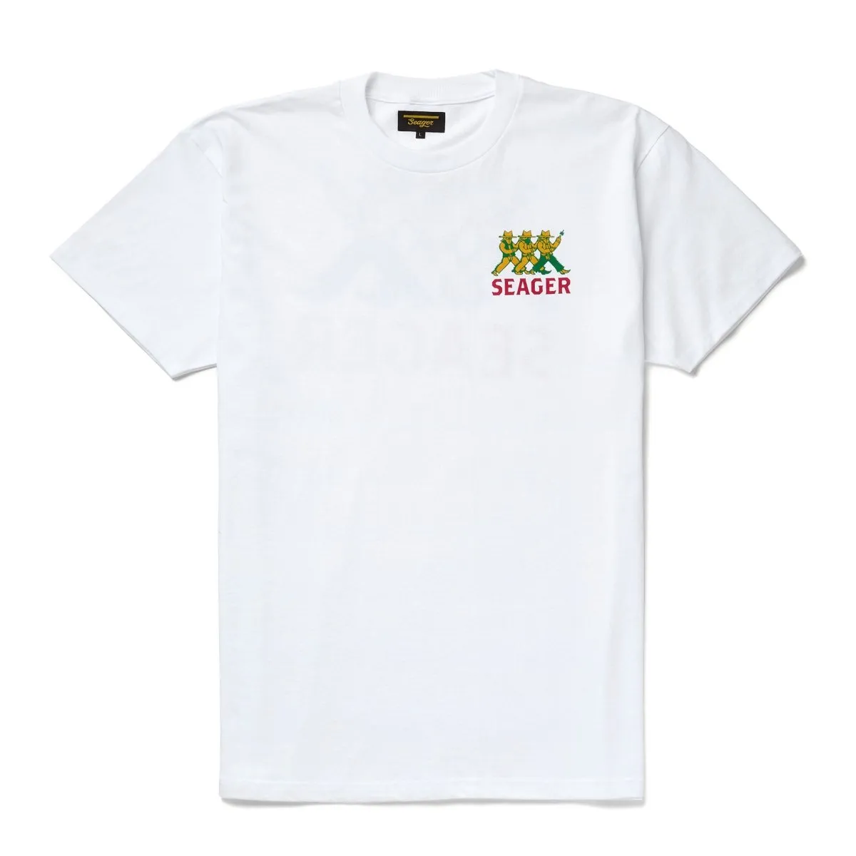 Seager Finger Guns Tee - WHITE sold by Sun Diego Boardshops product image thumbnail 2