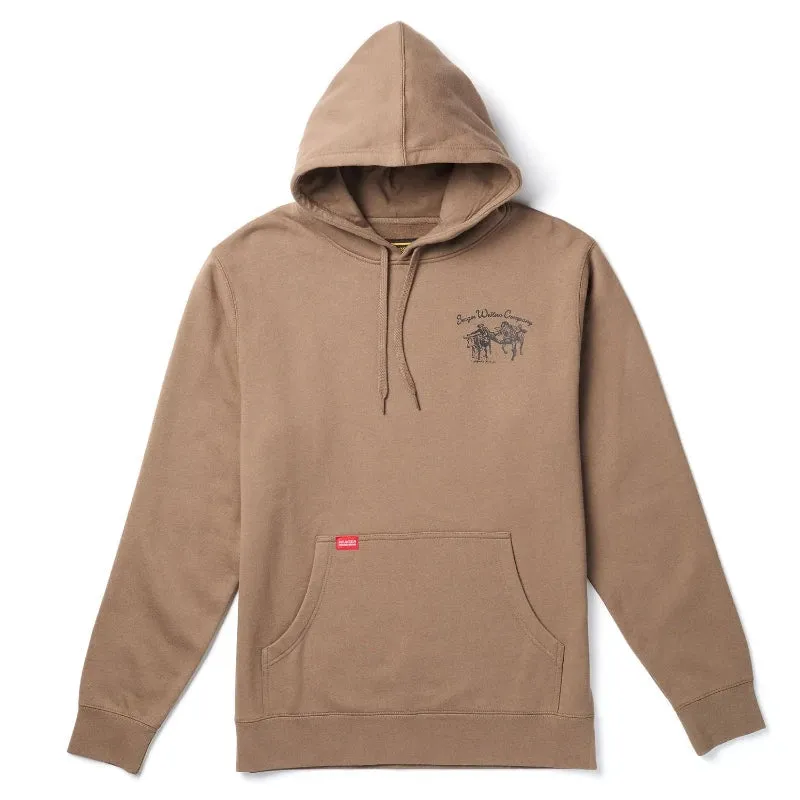 Seager Los Rios Mid-Weight Hoodie - WALNUT sold by Sun Diego Boardshops product image thumbnail 2