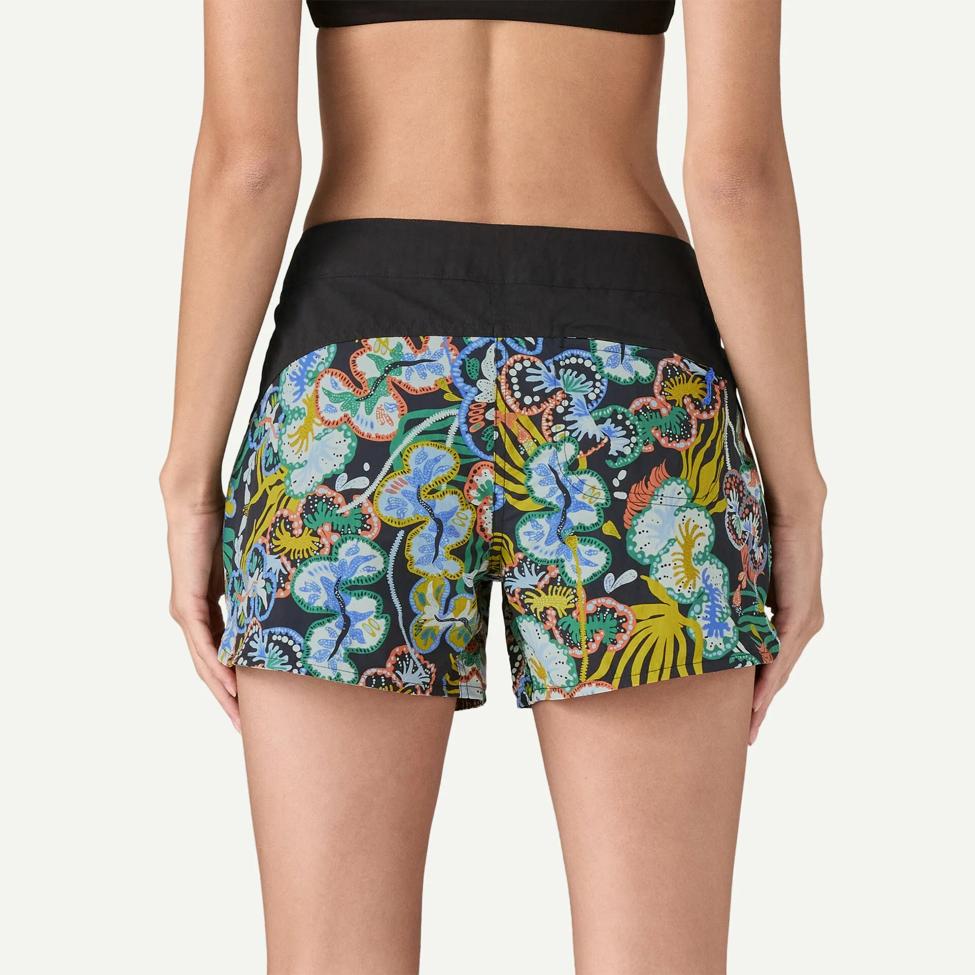 Patagonia Women's Wavefarer 5" Boardshorts - UNDERSEA BLACK sold by Sun Diego Boardshops product image thumbnail 3
