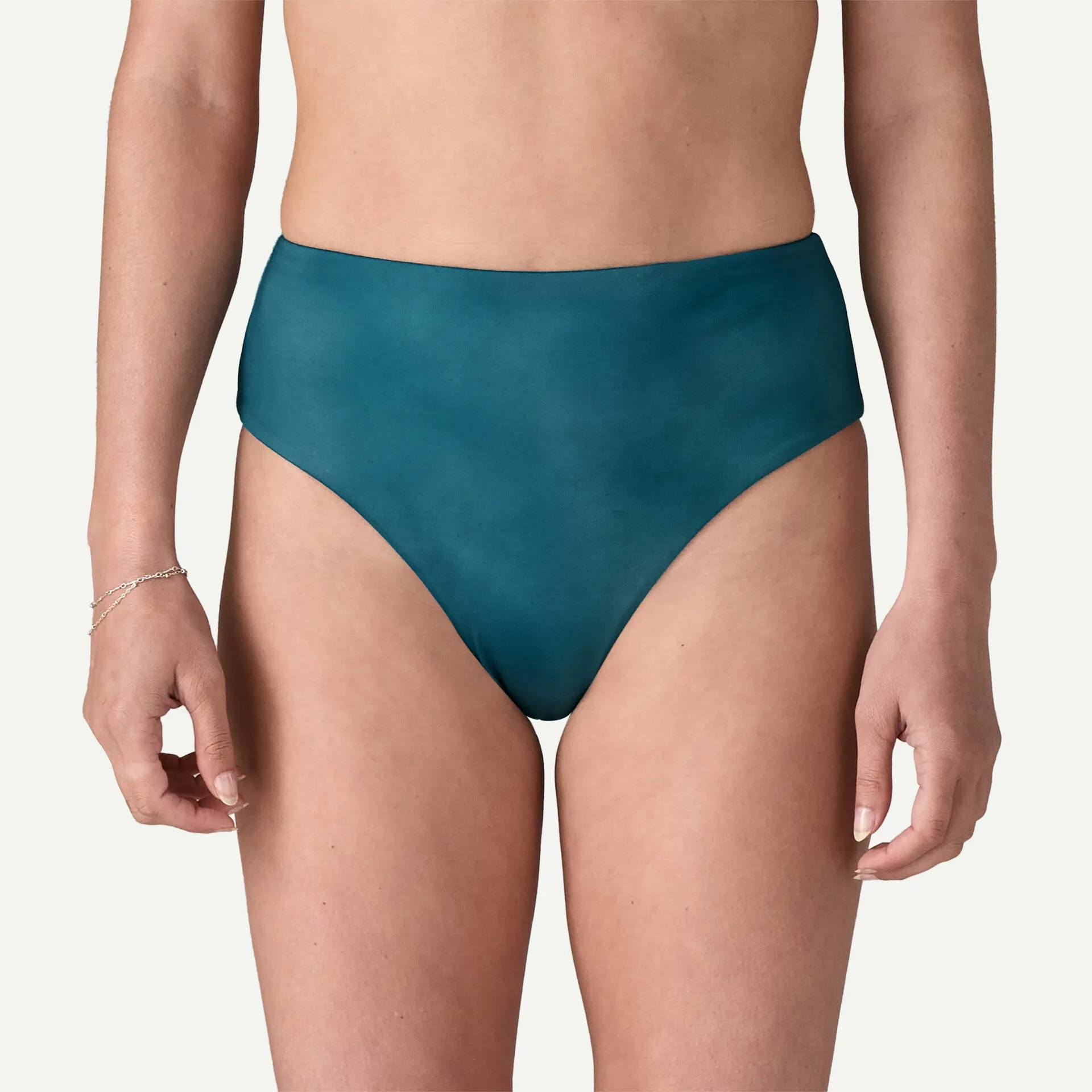 Patagonia Women's Wave For It Bikini Bottoms - TEAL sold by Sun Diego Boardshops