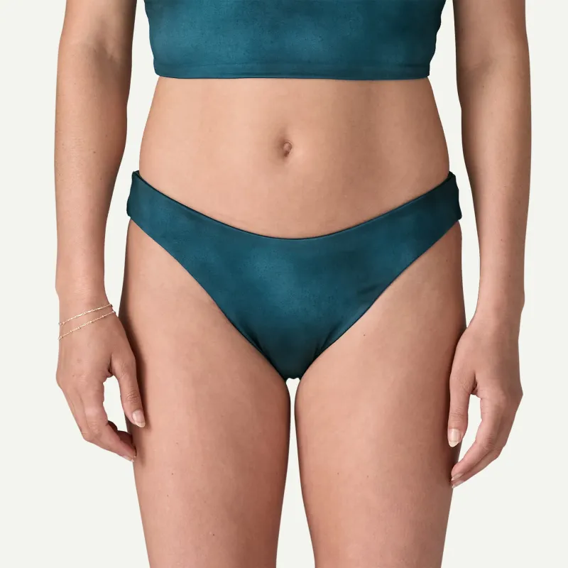 Patagonia Women's Reversible Cross Shore Bikini Bottoms - TEAL sold by Sun Diego Boardshops