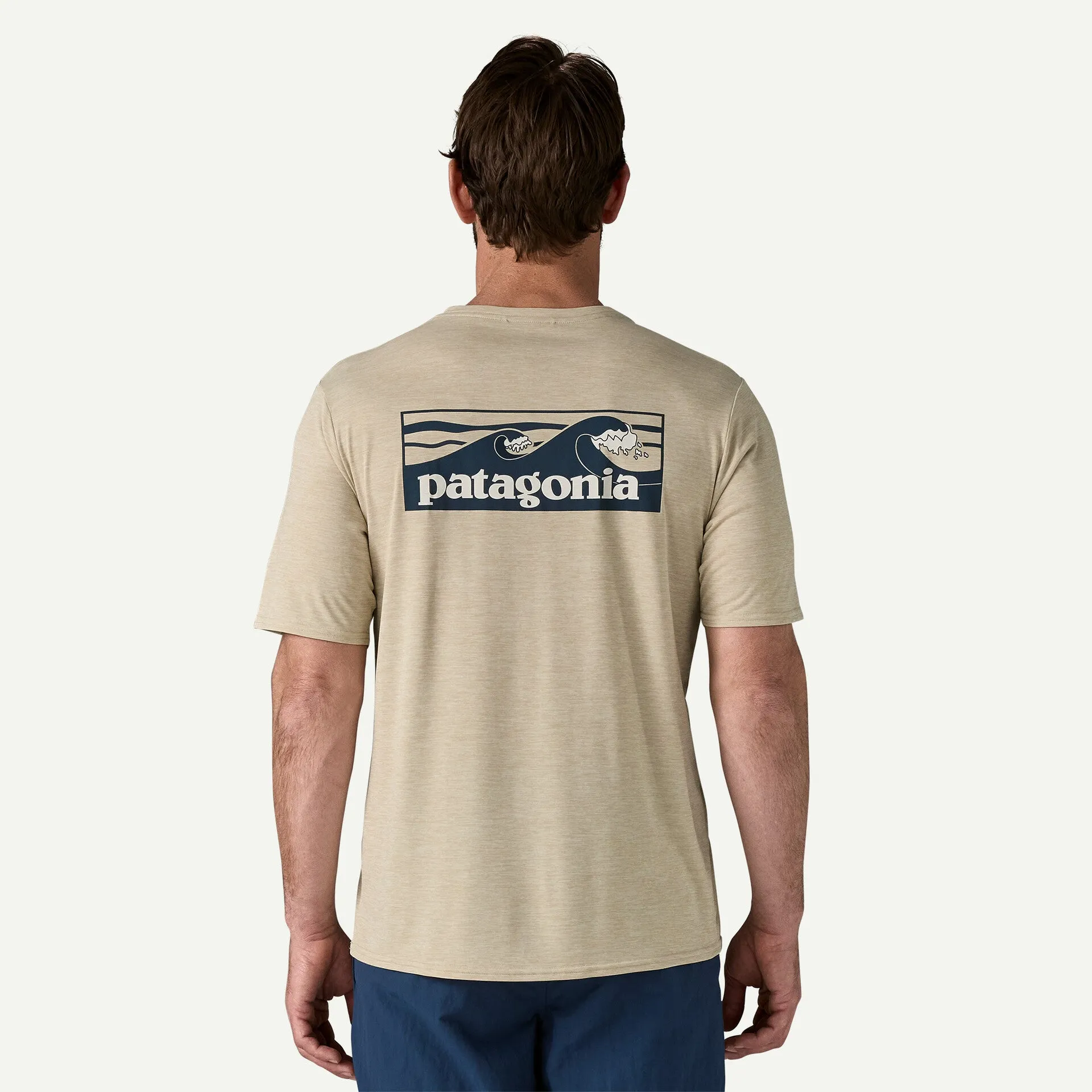 Patagonia Men's Capilene Waters Cool Daily Graphic Shirt - PUMICE sold by Sun Diego Boardshops