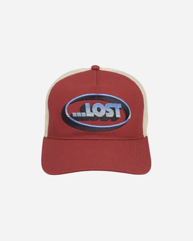 Lost ENTERPRISES Overdrive Trucker - RED/WHITE sold by Sun Diego Boardshops