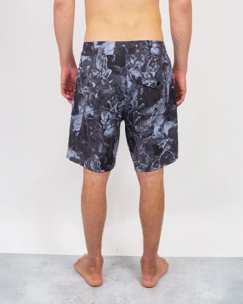 Lost ENTERPRISES Heavy Metal History Boardshort - BLACK sold by Sun Diego Boardshops product image thumbnail 3