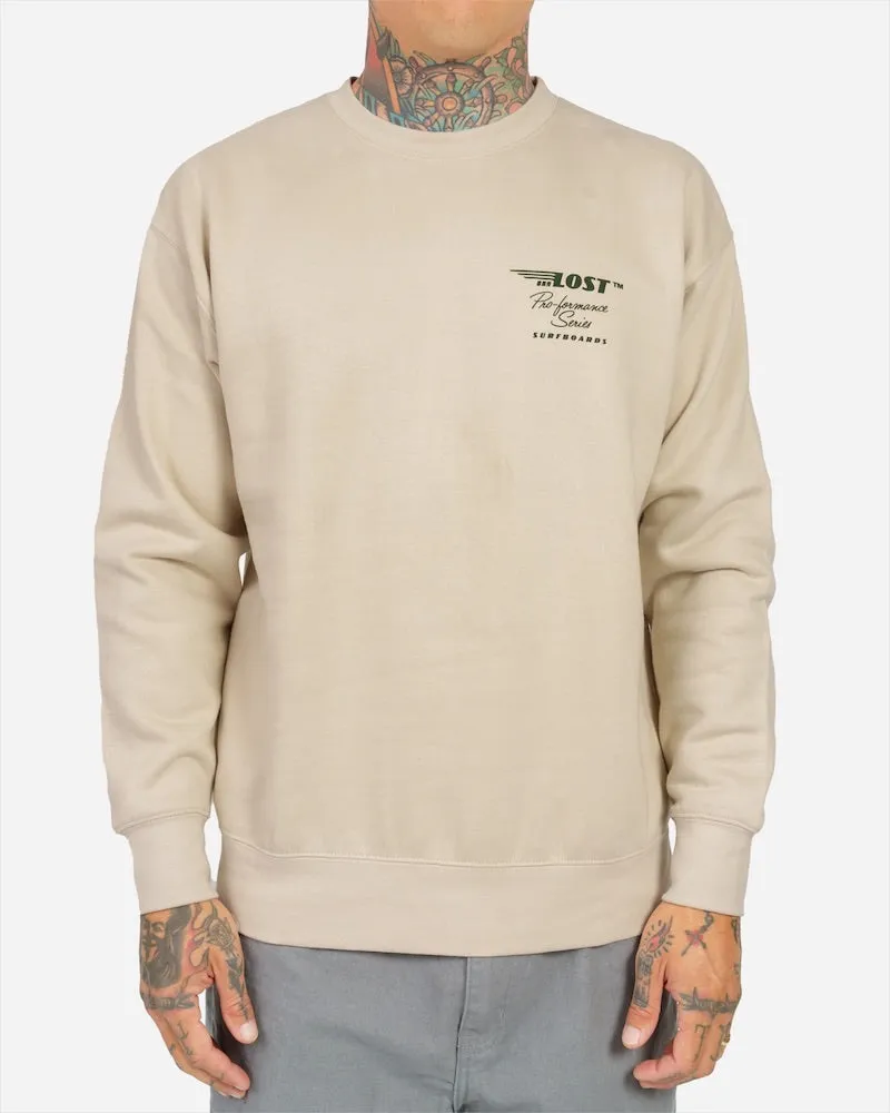 Lost ENTERPRISES Pro-Formance Crewneck - BONE sold by Sun Diego Boardshops product image thumbnail 2