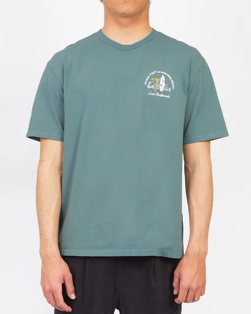 Lost ENTERPRISES Neat Boxy Tee - STORMY BLUE sold by Sun Diego Boardshops product image thumbnail 2