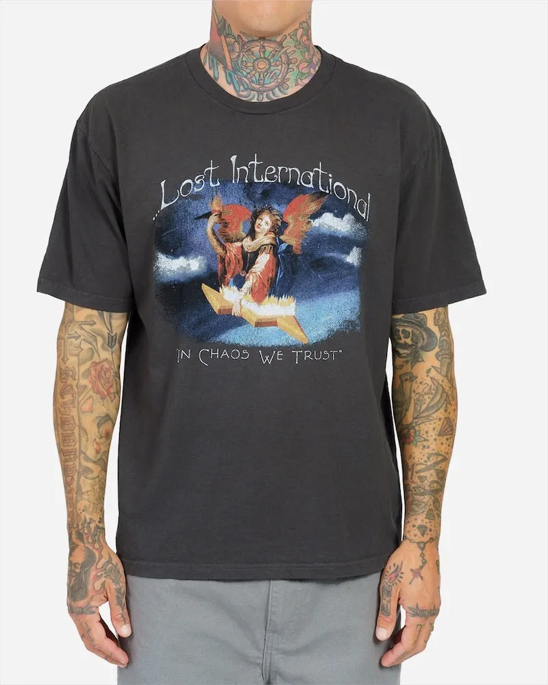 Lost ENTERPRISES Celestial Boxy Tee - VINTAGE BLACK sold by Sun Diego Boardshops