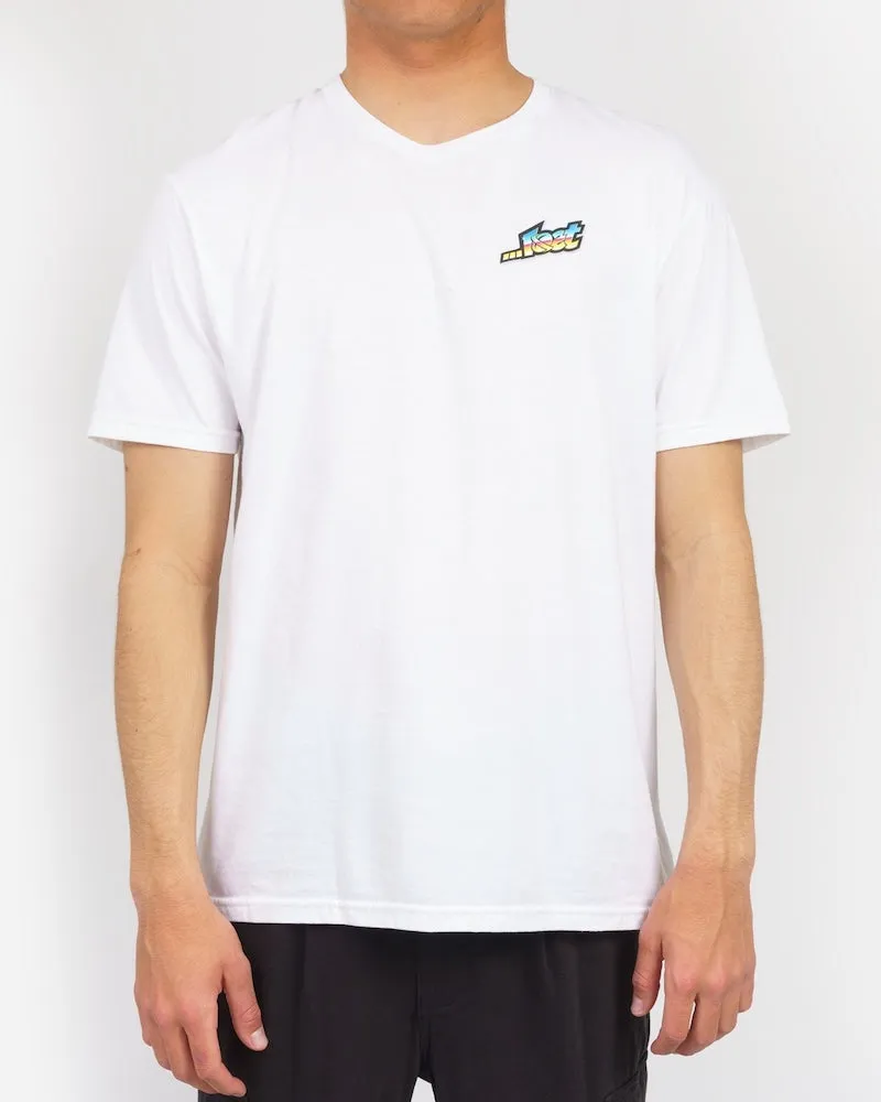 Lost ENTERPRISES Chrome Tee - WHITE sold by Sun Diego Boardshops product image thumbnail 2