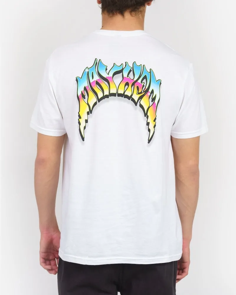 Lost ENTERPRISES Chrome Tee - WHITE sold by Sun Diego Boardshops