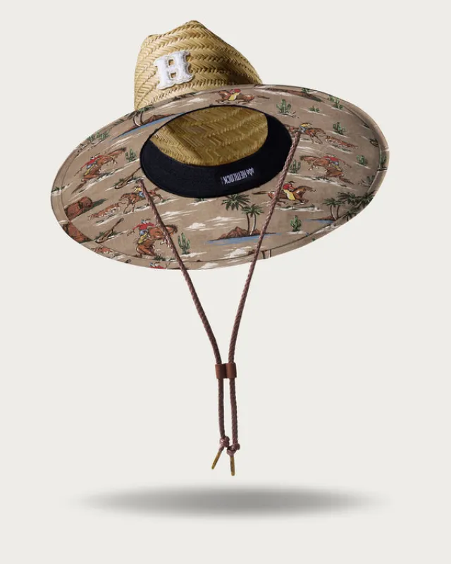 Hemlock UPF 50+ Lifeguard Straw Hat - ISLAND COWBOY sold by Sun Diego Boardshops