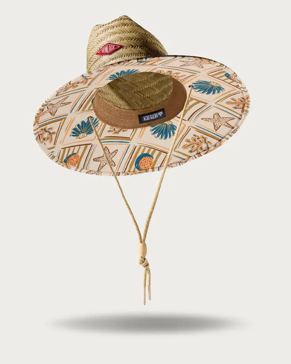 Hemlock UPF 50+ Lifeguard Straw Hat - SEASHELL sold by Sun Diego Boardshops