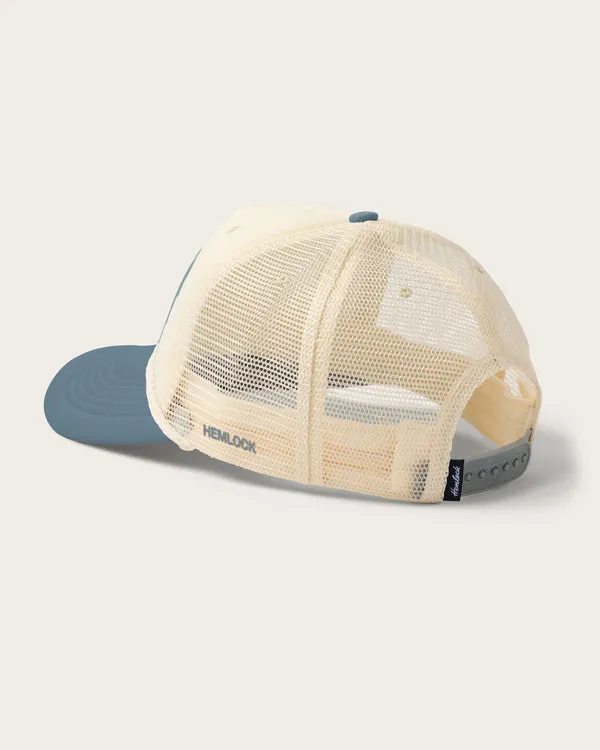 Hemlock Agua Foam Trucker Hat - BLUE sold by Sun Diego Boardshops product image thumbnail 2