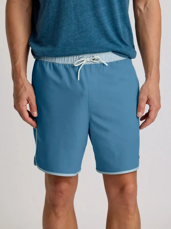 Free Fly Men's Reverb Short - PACIFIC BLUE made by Sun Diego Boardshops