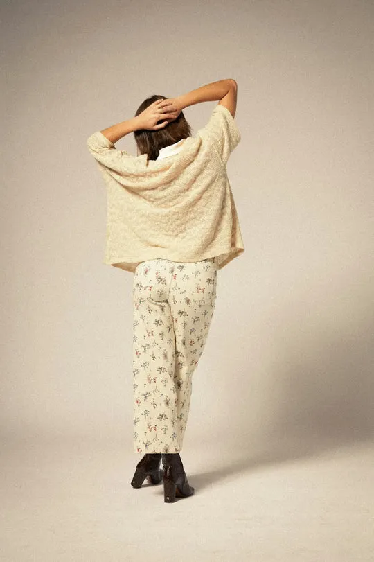 Brixton Margo Cropped 5-Pocket Pant - WHITECAP sold by Sun Diego Boardshops product image thumbnail 2