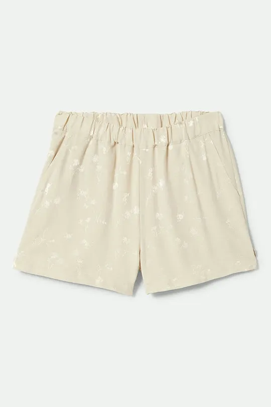 Brixton Silky Jacquard Short - WHITECAP sold by Sun Diego Boardshops
