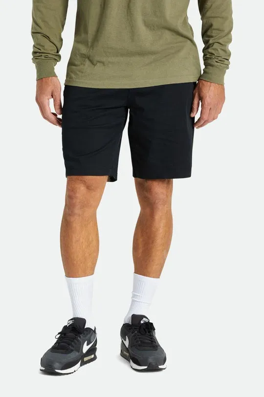 Brixton Choice 9" Chino Short - BLACK sold by Sun Diego Boardshops product image thumbnail 3