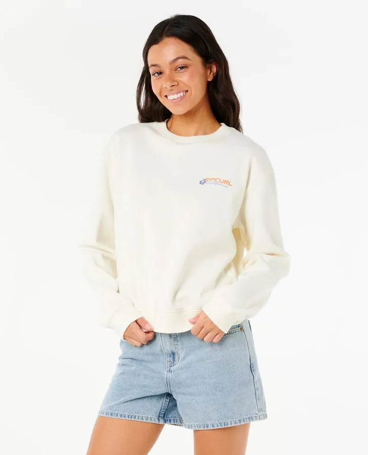 Rip Curl Dune Dancer Relaxed Crew - California Bone sold by Sun Diego Boardshops product image thumbnail 2