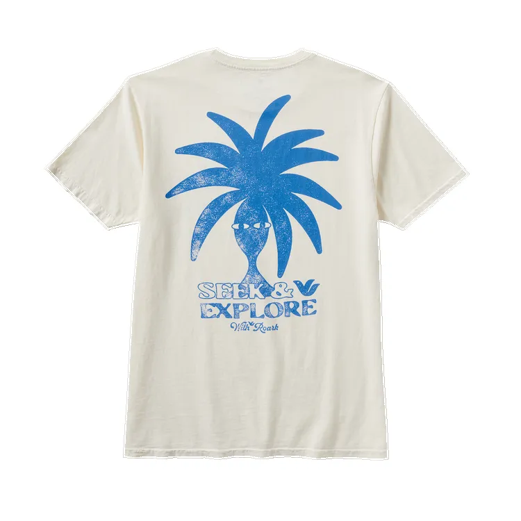 Roark Seek And Explore Premium Tee - Off White sold by Sun Diego Boardshops