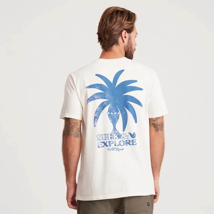Roark Seek And Explore Premium Tee - Off White sold by Sun Diego Boardshops product image thumbnail 2
