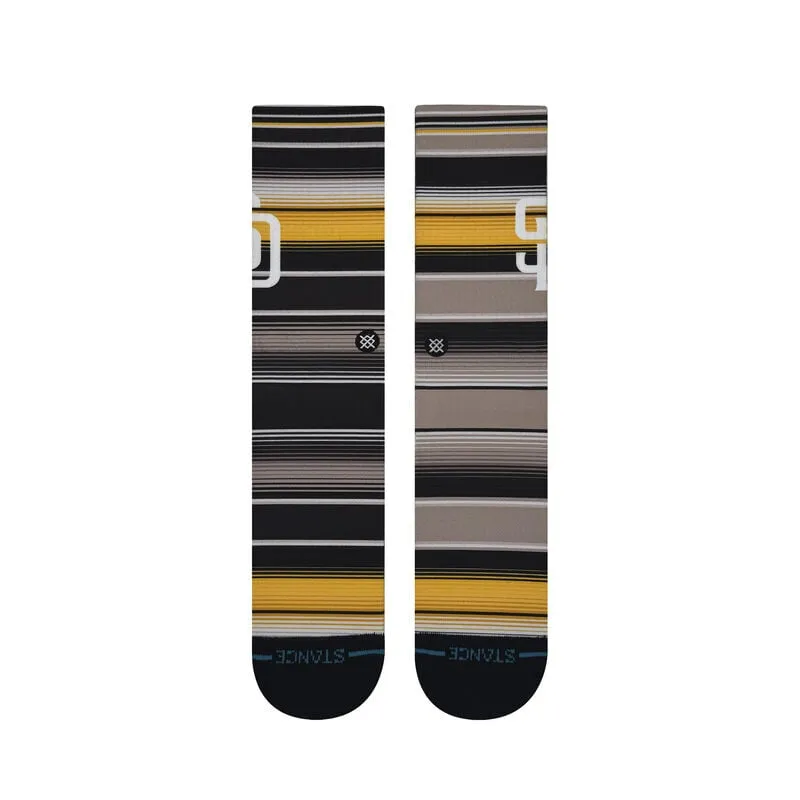 Stance Mlb Padres Serape Poly Crew Socks - Yellow sold by Sun Diego Boardshops product image thumbnail 2