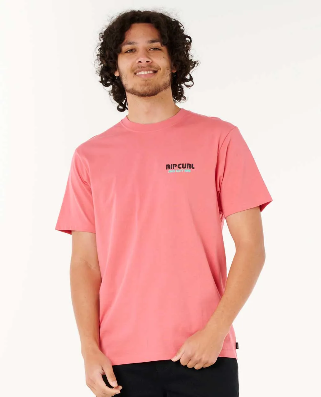 Rip Curl Surf Revival Sunsets Tee - Watermelon sold by Sun Diego Boardshops product image thumbnail 2