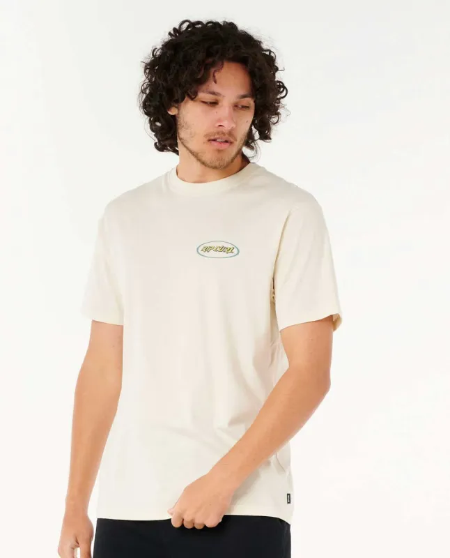 Rip Curl Rituals Oval Tee - Bone made by Ripcurl