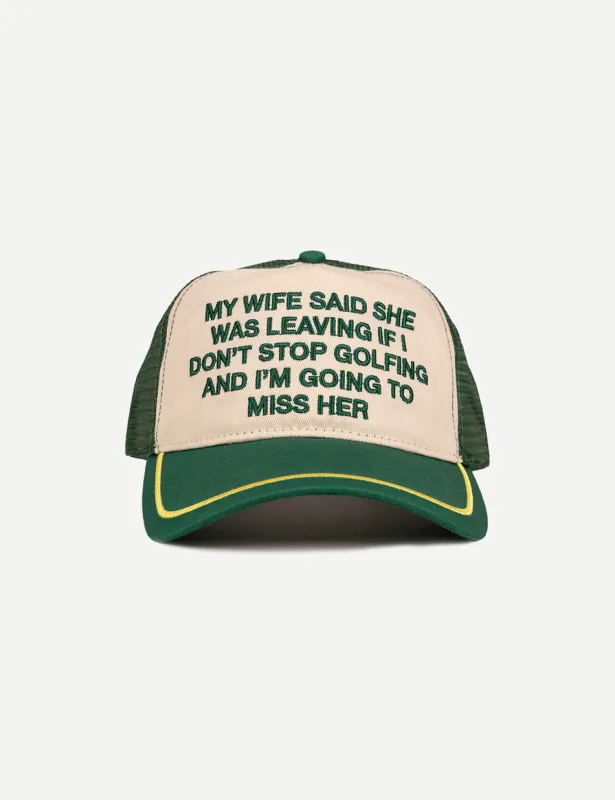 Duvin Miss Trucker Hat - Green sold by Sun Diego Boardshops