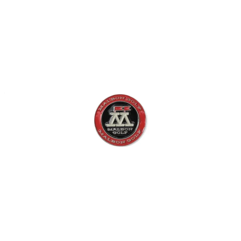 Malbon Flag Seekers Medallion Ball Marker - Silver sold by Sun Diego Boardshops