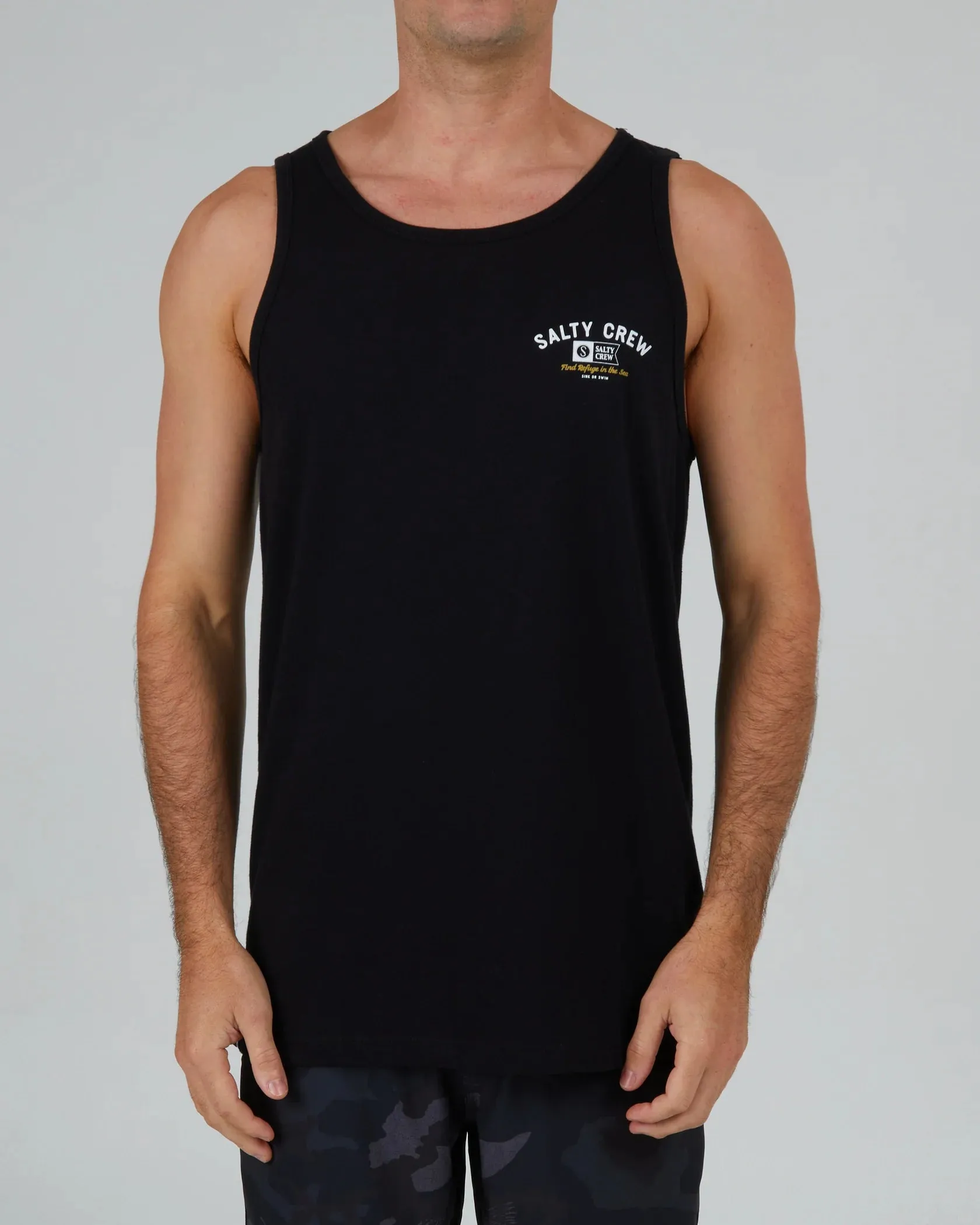 Salty Crew Surf Club Tank - Black sold by Sun Diego Boardshops product image thumbnail 2