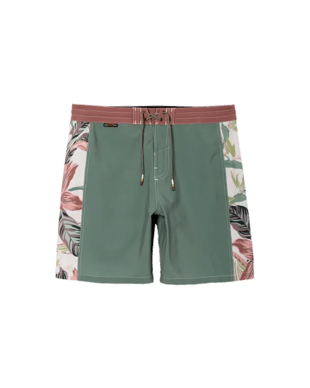 Dark Seas Conway Boardshort - Green sold by Sun Diego Boardshops