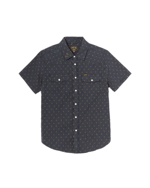 Dark Seas Carter Ss Shirt - Dark Navy sold by Sun Diego Boardshops