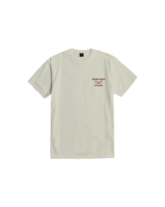 Dark Seas Seaworthy Ii Stock T-Shirt - Cream sold by Sun Diego Boardshops