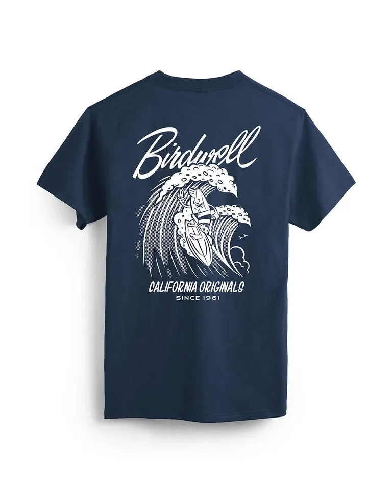 Birdwell Drop In T-Shirt - Navy sold by Sun Diego Boardshops