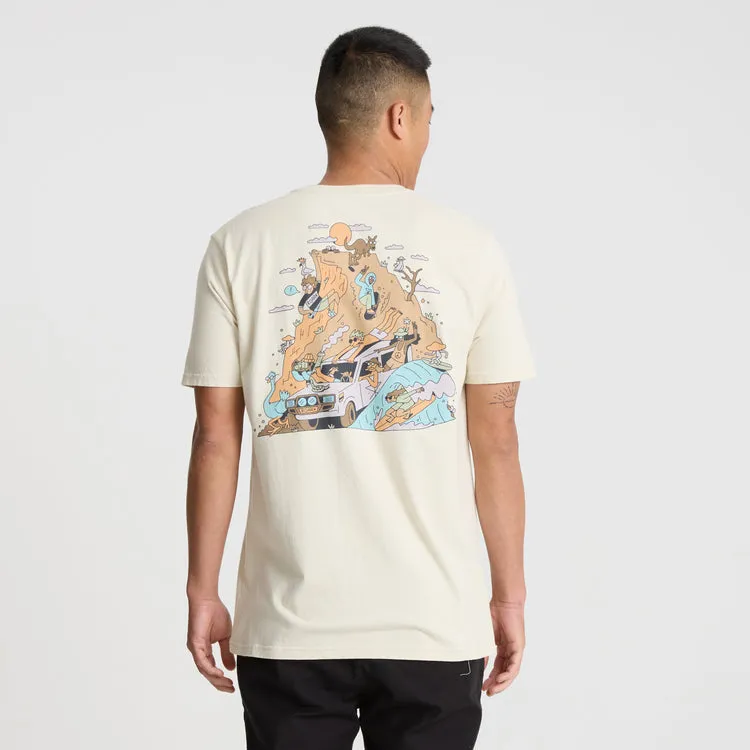 Roark Road Trip Club Premium Tee - Ivory sold by Sun Diego Boardshops product image thumbnail 3