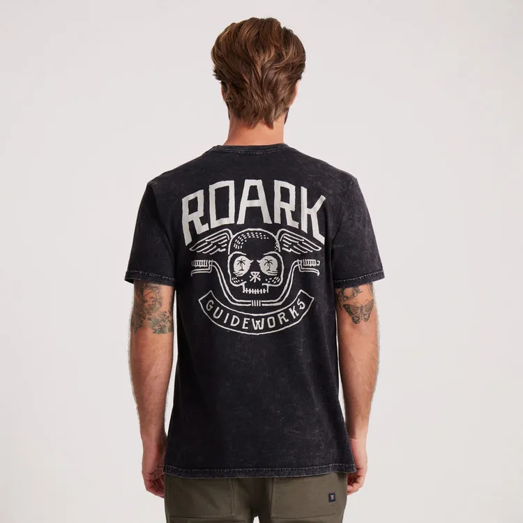 Roark Guideworks Premium Tee - Black sold by Sun Diego Boardshops product image thumbnail 3