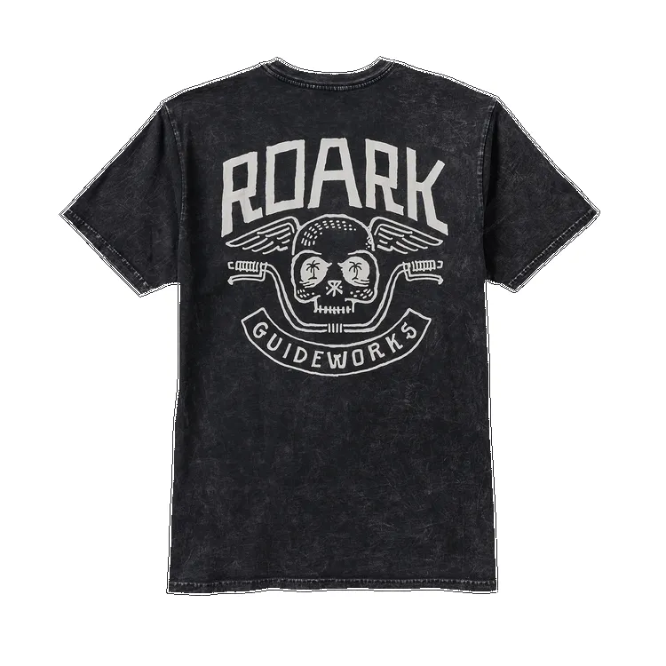 Roark Guideworks Premium Tee - Black sold by Sun Diego Boardshops