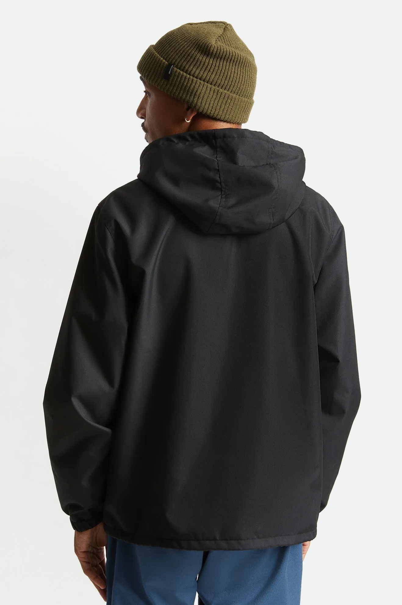 Brixton Claxton Beta Zip Hood Jacket - Black sold by Sun Diego Boardshops product image thumbnail 4