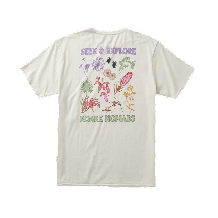Roark Seek & Explore Premium Tee - Off White Wwh sold by Sun Diego Boardshops