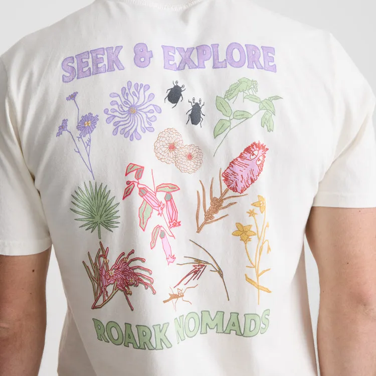 Roark Seek & Explore Premium Tee - Off White Wwh sold by Sun Diego Boardshops product image thumbnail 3