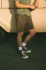Brixton Everyday Stretch Hybrid Short 5.5" - Washed Navy/Sunbaked Herringbone sold by Sun Diego Boardshops