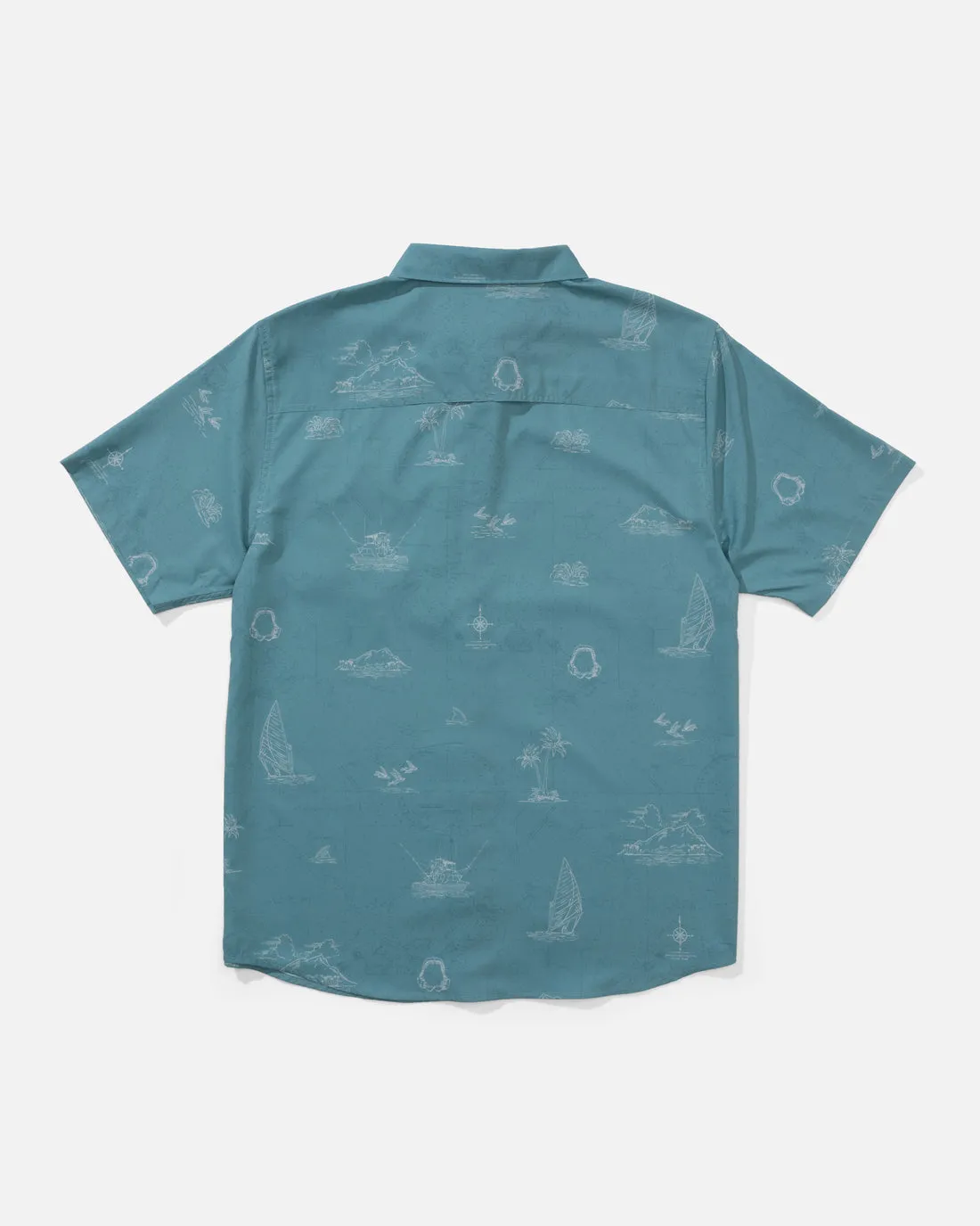Salty Crew Helmans Uv Button Up - Hydro sold by Sun Diego Boardshops product image thumbnail 2