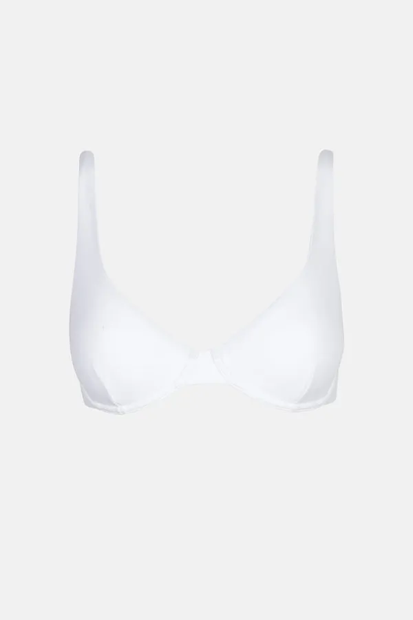 Rhythm Classic Underwire Top - White sold by Sun Diego Boardshops product image thumbnail 3