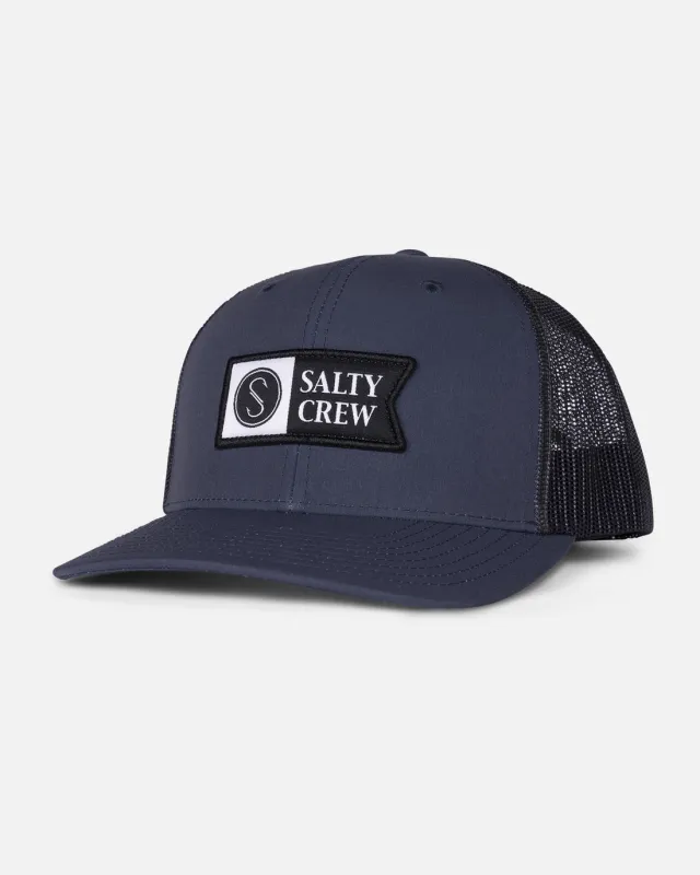 Salty Crew Pinnacle 2 Retro Hat - Dark Lava sold by Sun Diego Boardshops