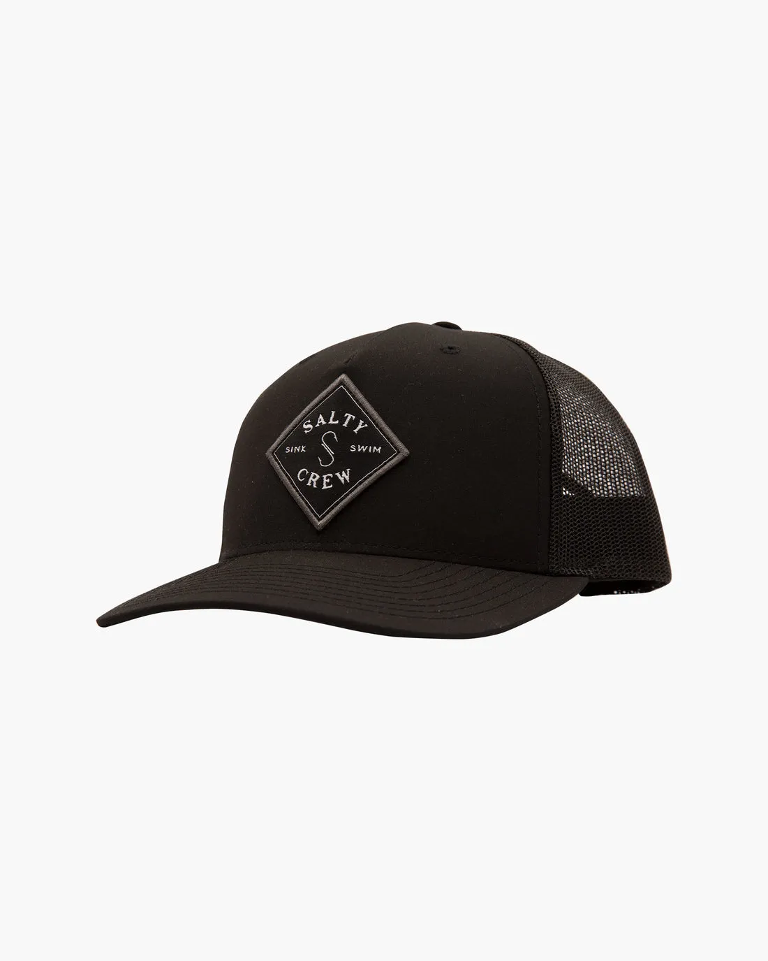 Salty Crew Sealine Retro Trucker Hat - Black sold by Sun Diego Boardshops